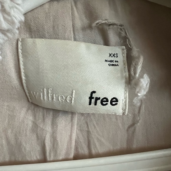 Selling Wilfred Free Oversized Fleece Jacket - Picture 3 of 3